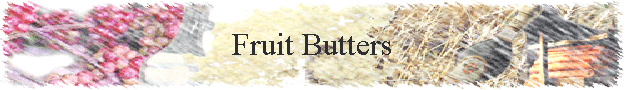 Fruit Butters