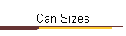 Can Sizes