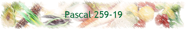 Pascal 259-19